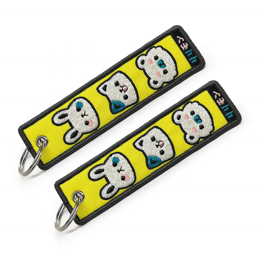 Custom Embroidery Keychains