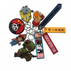 Custom Embroidery Keychains