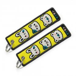 Custom Embroidery Keychains