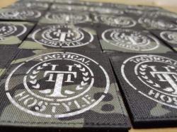 Custom Laser Cut Reflective Patches